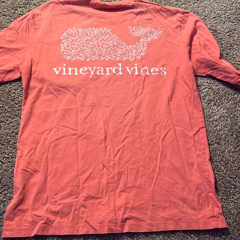 kids large long sleeve vinyard vines Lax shirt